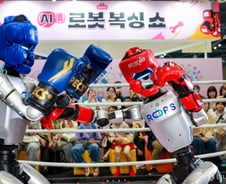 [딥포인트] 중국 로봇으로 로봇 복싱쇼하는 한국