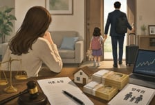 생활비 아껴 숨긴 재산 10억 불린 남편..."한 푼도 못 줘" 딸 데리고 가출